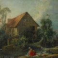 High quality wall art fine art oil painitng handpainted on canvas"The Mill" stunningoilpainting.com
