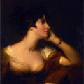 High quality wall art fine art oil painitng handpainted on canvas"A woman is in deep thought" stunningoilpainting.com