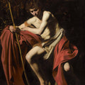 High quality wall art fine art oil painitng handpainted on canvas "st john the baptist" stunningoilpainting.com