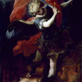 High quality wall art fine art oil painitng handpainted on canvas”Saint Michael the Archangel” stunningoilpainting.com