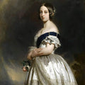High quality wall art fine art oil painitng handpainted on canvas”The Young Queen Victoria in 1837” stunningoilpainting.com