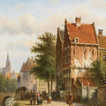 high quality wall art fine art oil painitng handpainted on canvas”Amsterdam” stunningoilpainting.com