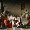 High quality wall art fine art oil painitng handpainted on canvas “the Death of Caesar” stunningoilpainting.com