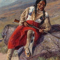 High quality wall art fine art oil painitng handpainted on canvas ”On the Watch” stunningoilpainting.com