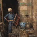 High quality wall art fine art oil painitng handpainted on canvas ”The Woodworker” stunningoilpainting.com