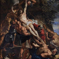 High quality wall art fine art oil painitng handpainted on canvas ”The Raising of the Cross” stunningoilpainting.com
