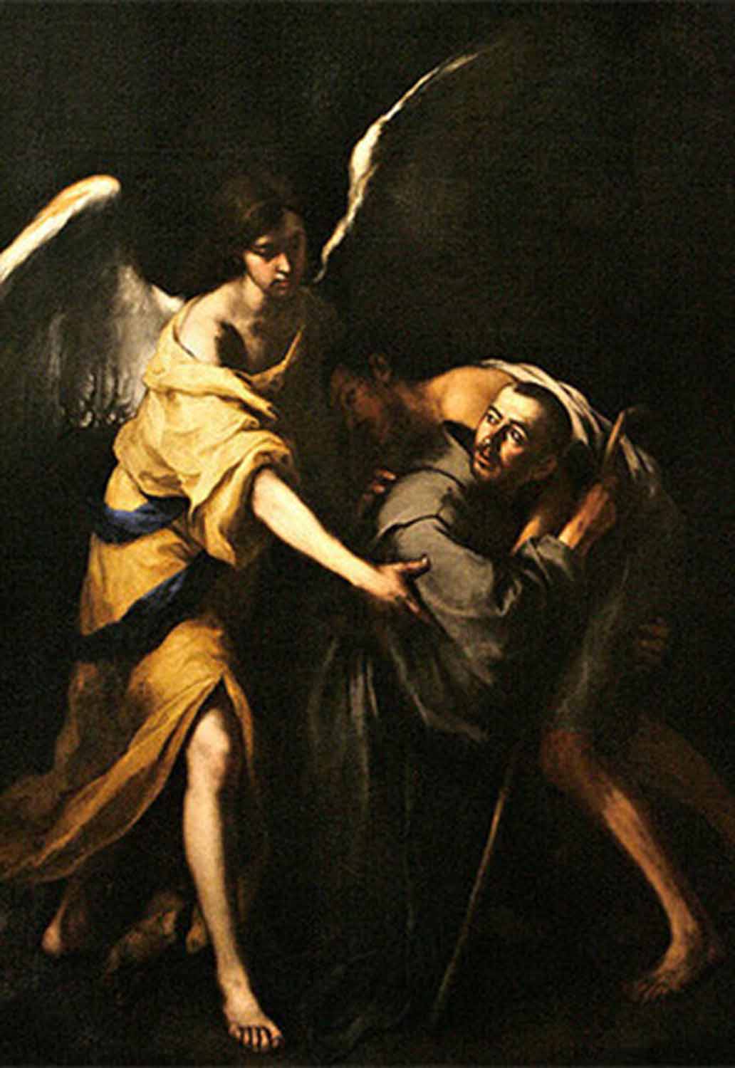 High quality wall art fine art oil painitng handpainted on canvas "Saint John of God" stunningoilpainting.com