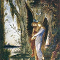 High quality wall art fine art oil painitng handpainted on canvas "Evening and Sorrow" stunningoilpainting.com