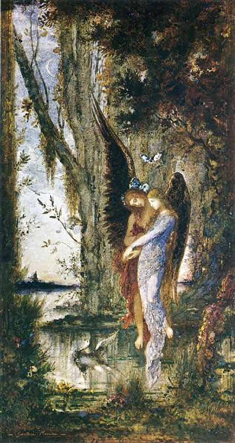 High quality wall art fine art oil painitng handpainted on canvas "Evening and Sorrow" stunningoilpainting.com