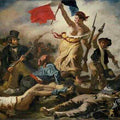 High quality wall art fine art oil painitng handpainted on canvas "liberty leading the people" stunningoilpainting.com