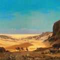 High quality wall art fine art oil painitng handpainted on canvas ”The Libyan Desert” stunningoilpainting.com