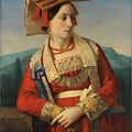 High quality wall art fine art oil painitng handpainted on canvas ”Portrait of a young Roman woman” stunningoilpainting.com