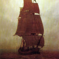 High quality wall art fine art oil painitng handpainted on canvas "Sailing ship" stunningoilpainting.com
