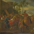High quality wall art fine art oil painitng handpainted on canvas" Jesus Christ bearing the Cross" stunningoilpainting.com