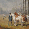 High quality wall art oil painitng handpainted on canvas " The Duel" stunningoilpainting.com