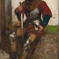 High quality wall art oil painitng handpainted on canvas "a Knight“ stunningoilpainting.com