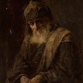 High quality wall art oil painitng handpainted on canvas "a philosopher“ stunningoilpainting.com