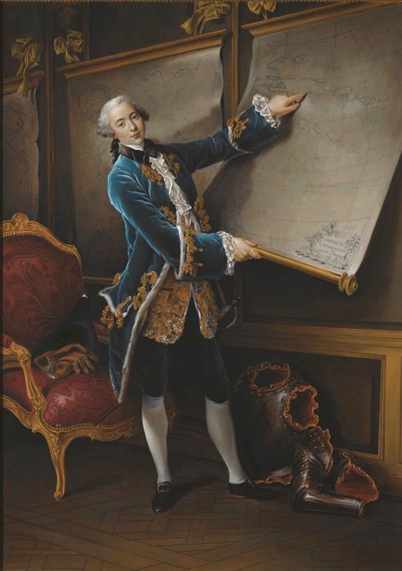 High quality wall art oil painitng handpainted on canvas "The Comte“ stunningoilpainting.com