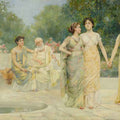 High quality wall art oil painitng handpainted on canvas "Afternoon Idle“ stunningoilpainting.com
