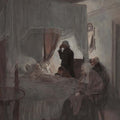 High quality wall art oil painitng handpainted on canvas "Death Of Washington“ stunningoilpainting.com