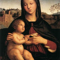 High quality wall art fine art oil painitng handpainted on canvas"Madonna and Child" stunningoilpainting.com