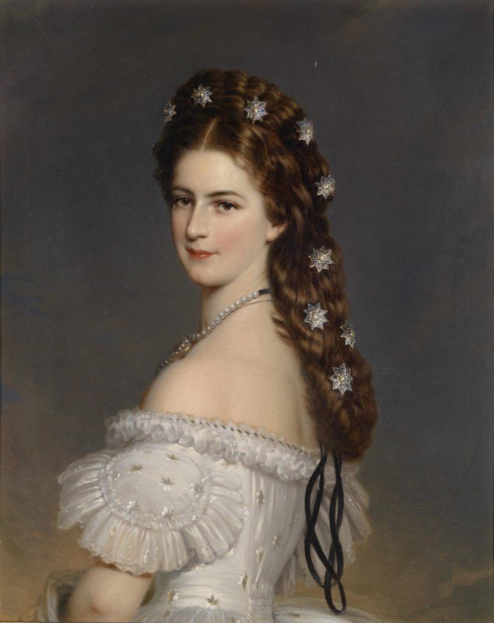 High quality wall art oil painitng handpainted on canvas "queen elizabeth “ stunningoilpainting.com