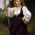 High quality wall art oil painitng handpainted on canvas "peasant woman“ stunningoilpainting.com