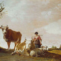 High quality wall art oil painitng handpainted on canvas "The Milkmaid“ stunningoilpainting.com
