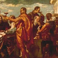 High quality wall art fine art oil painitng handpainted on canvas" The Marriage at Cana" stunningoilpainting.com