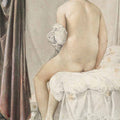 High quality wall art oil painitng handpainted on canvas "The Bather“ stunningoilpainting.com