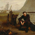 High quality wall art oil painitng handpainted on canvas "At The Front“ stunningoilpainting.com