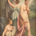 High quality wall art oil painitng handpainted on canvas " Three bathing women“ stunningoilpainting.com