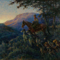 High quality wall art oil painitng handpainted on canvas " hunting“ stunningoilpainting.com