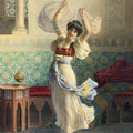 High quality wall art oil painitng handpainted on canvas "The Dance Of The Veils“ stunningoilpainting.com