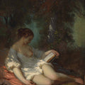 High quality wall art oil painitng handpainted on canvas "reading stunningoilpainting.com