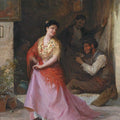 High quality wall art oil painitng handpainted on canvas "dancing“ stunningoilpainting.com