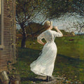 High quality wall art oil painitng handpainted on canvas "The Dinner Horn“ stunningoilpainting.com
