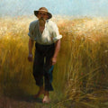 High quality wall art fine art oil painitng handpainted on canvas"Harvester " stunningoilpainting.com