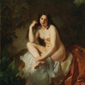 High quality wall art oil painitng handpainted on canvas " bather“ stunningoilpainting.com