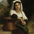 High quality wall art fine art oil painitng handpainted on canvas" a young lady" stunningoilpainting.com