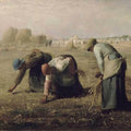 High quality wall art fine art oil painitng handpainted on canvas""Gleaners" stunningoilpainting.com