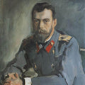 High quality wall art fine art oil painitng handpainted on canvas"Emperor Nicholas II" stunningoilpainting.com