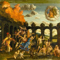 High quality wall art fine art oil painitng handpainted on canvas" Triumph of the Virtues" stunningoilpainting.com