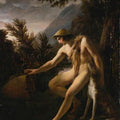 High quality wall art fine art oil painitng handpainted on canvas " a young man with a dog" stunningoilpainting.com