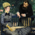 High quality wall art fine art oil painitng handpainted on canvas " In the Conservatory" stunningoilpainting.com