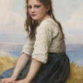 High quality wall art fine art oil painitng handpainted on canvas"a lovely girl " stunningoilpainting.com