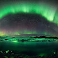 High quality wall art fine art oil painitng handpainted on canvas" Northern Lights" stunningoilpainting.com