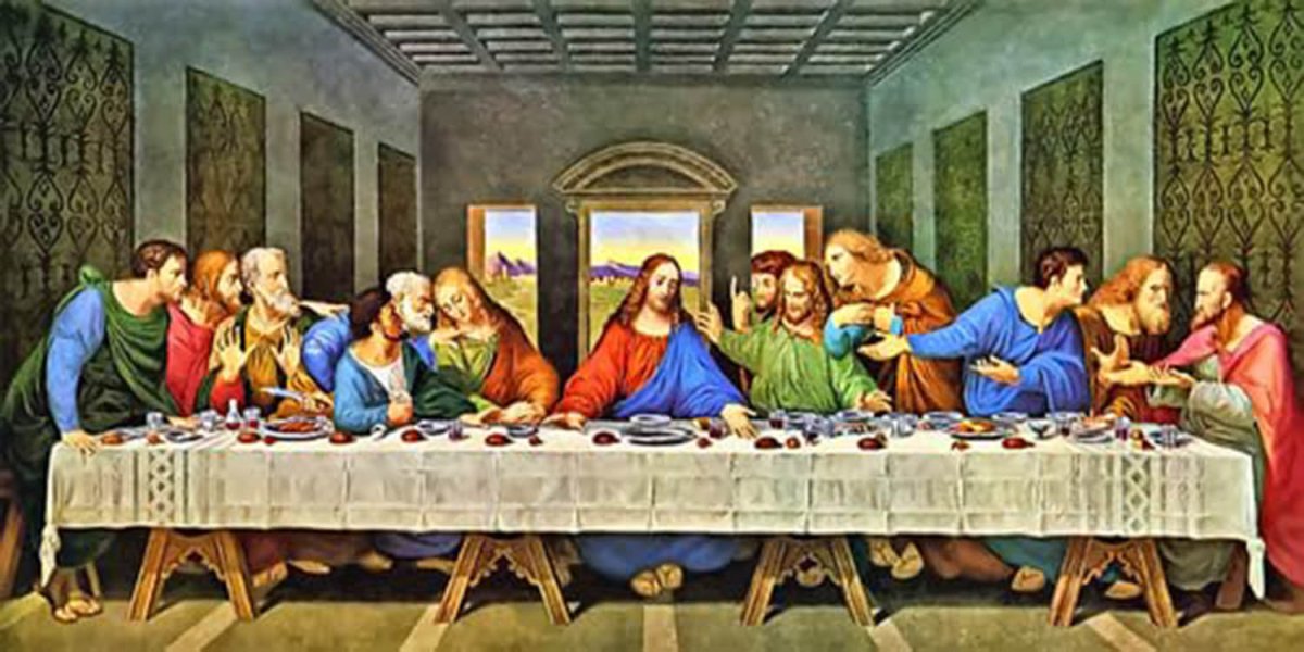 High quality wall art fine art oil painitng handpainted on canvas" The Last Supper" stunningoilpainting.com