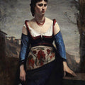 High quality wall art fine art oil painitng handpainted on canvas"a woman" stunningoilpainting.com