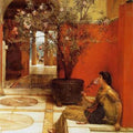 High quality wall art fine art oil painitng handpainted on canvas"An Oleander" stunningoilpainting.com